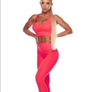 SASKI NEON PINK LEGGINGS